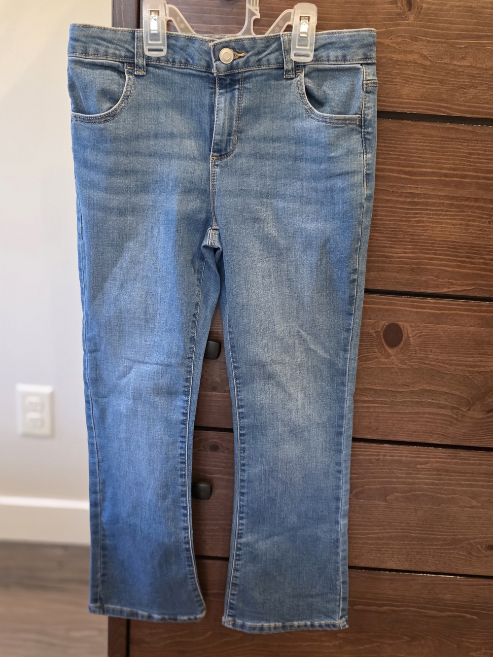 Girls Large 10-12 Plus Jeans And Leggings Lot, 3 Pieces Total